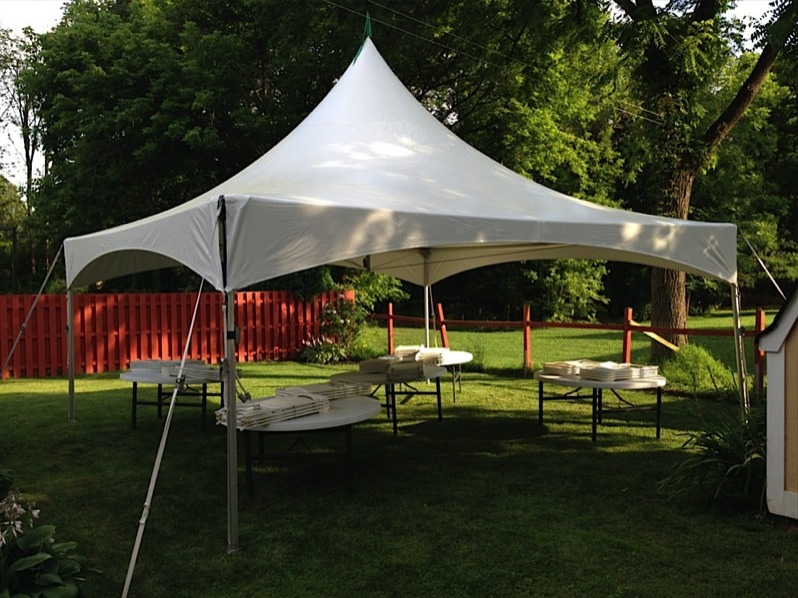 Tent Rented for Bridal Shower